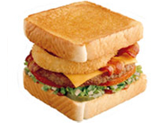 Bacon Cheeseburger TOASTER Sandwich